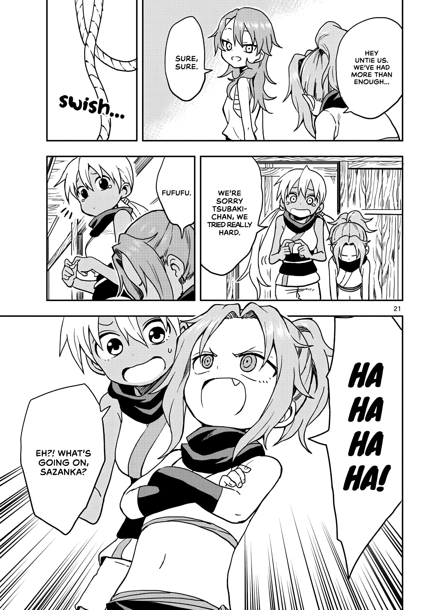 Kunoichi Tsubaki no Mune no Uchi Chapter 21 21